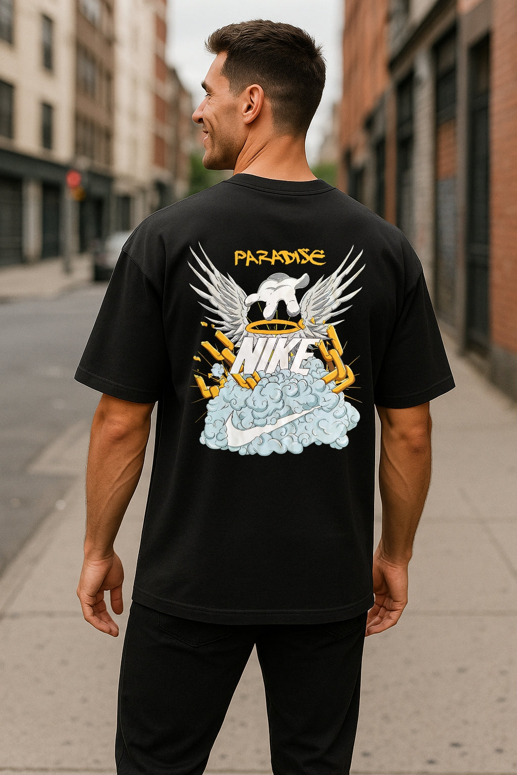 Remera Oversized NK Paradise