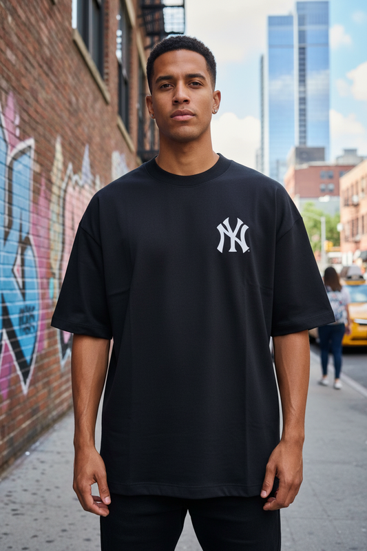 Remera Oversized NY Live & Love