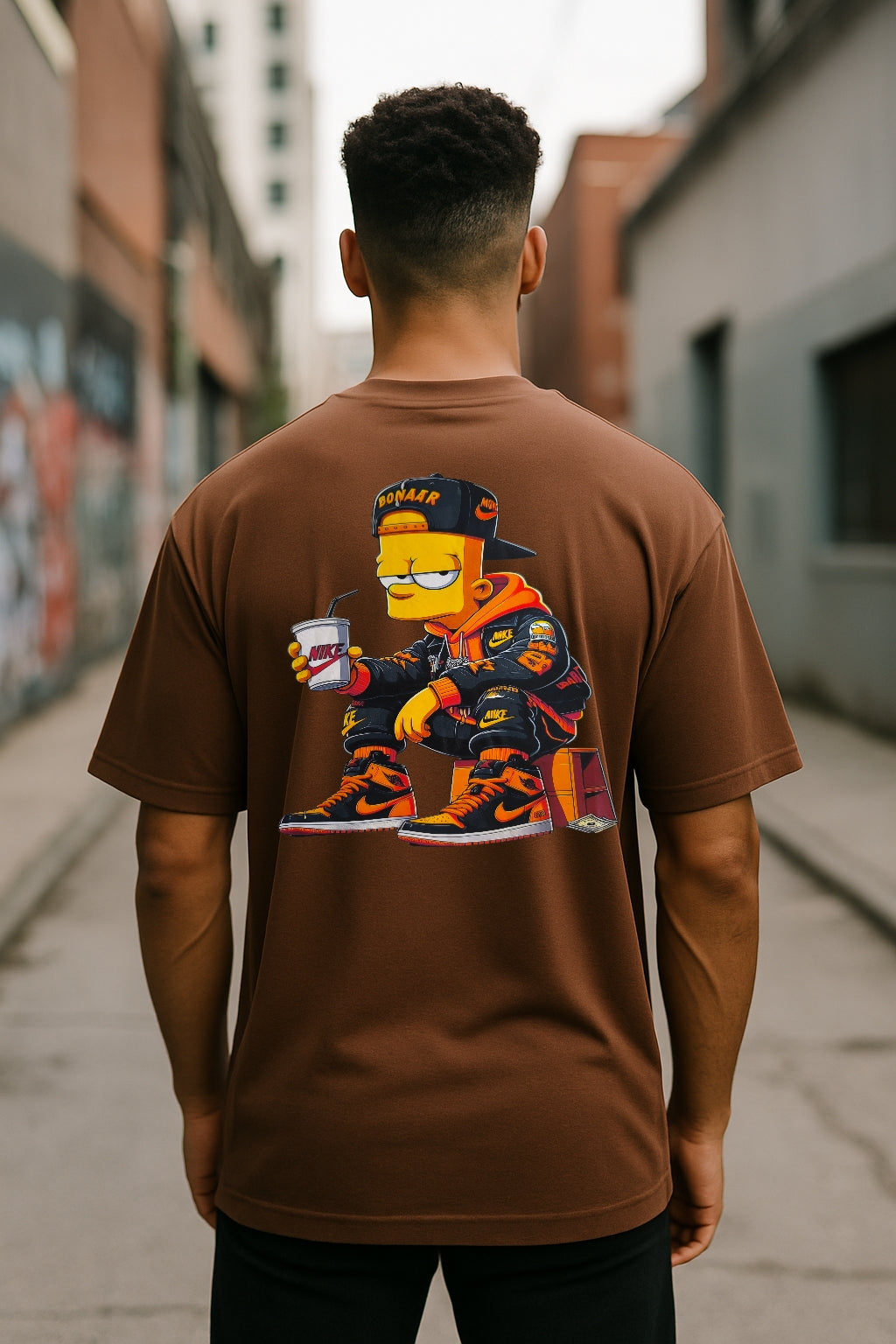 Remera Oversized NK Pouting Bart