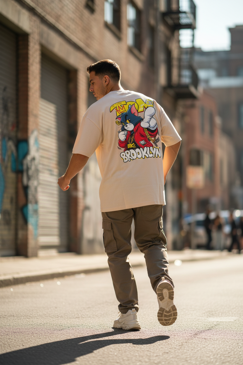 Remera Oversized The King Tom