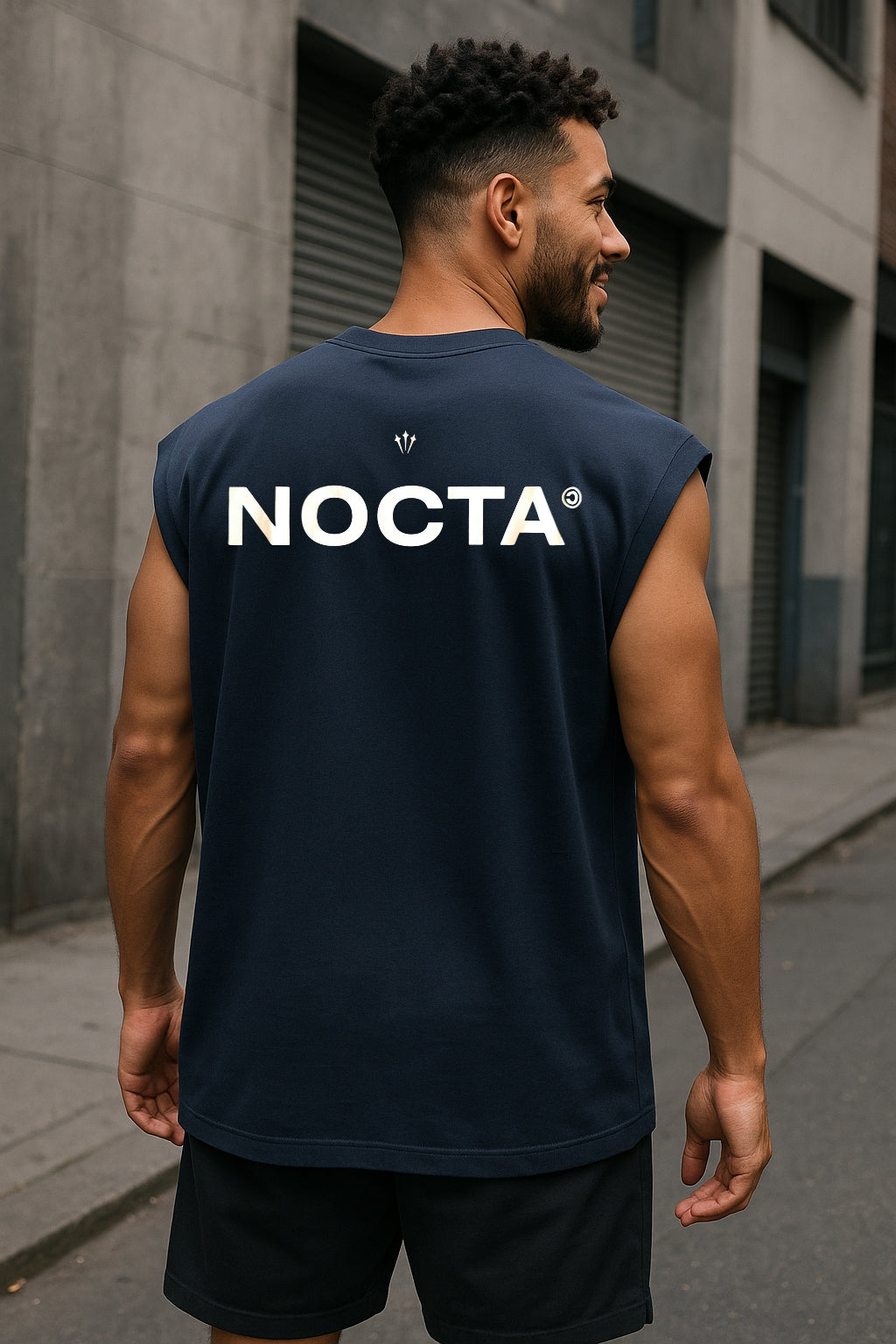 Musculosa Oversized NK Monogram