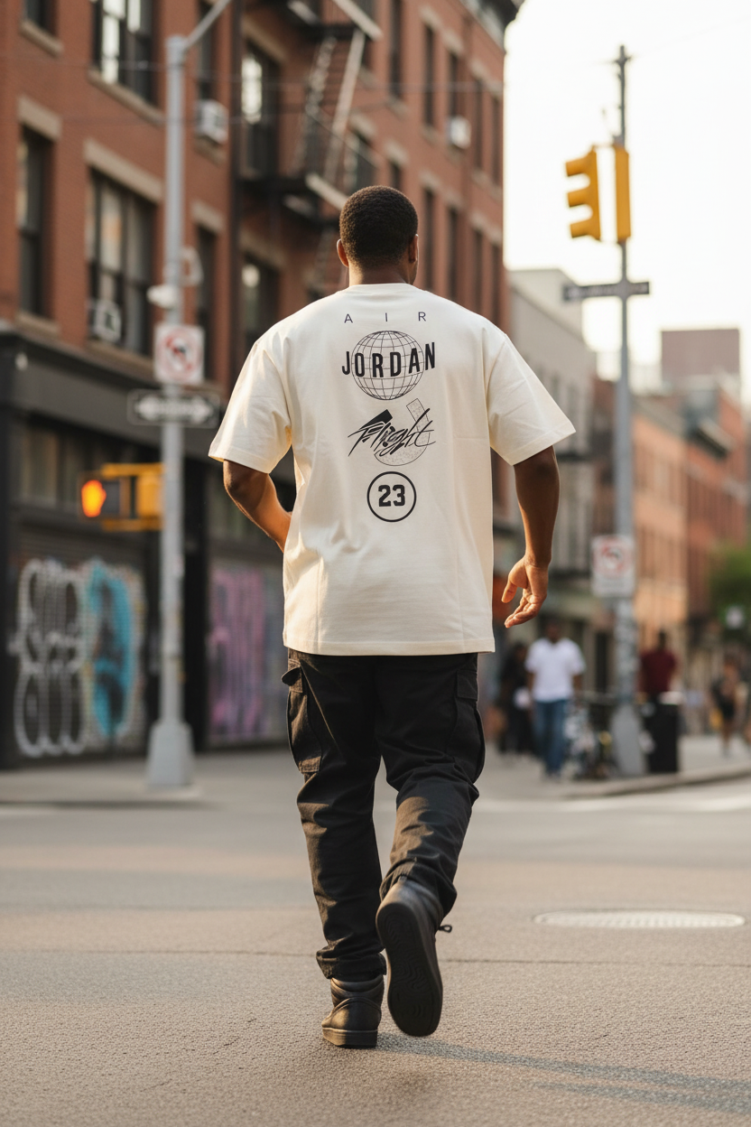 Remera Oversized JDN Air 23
