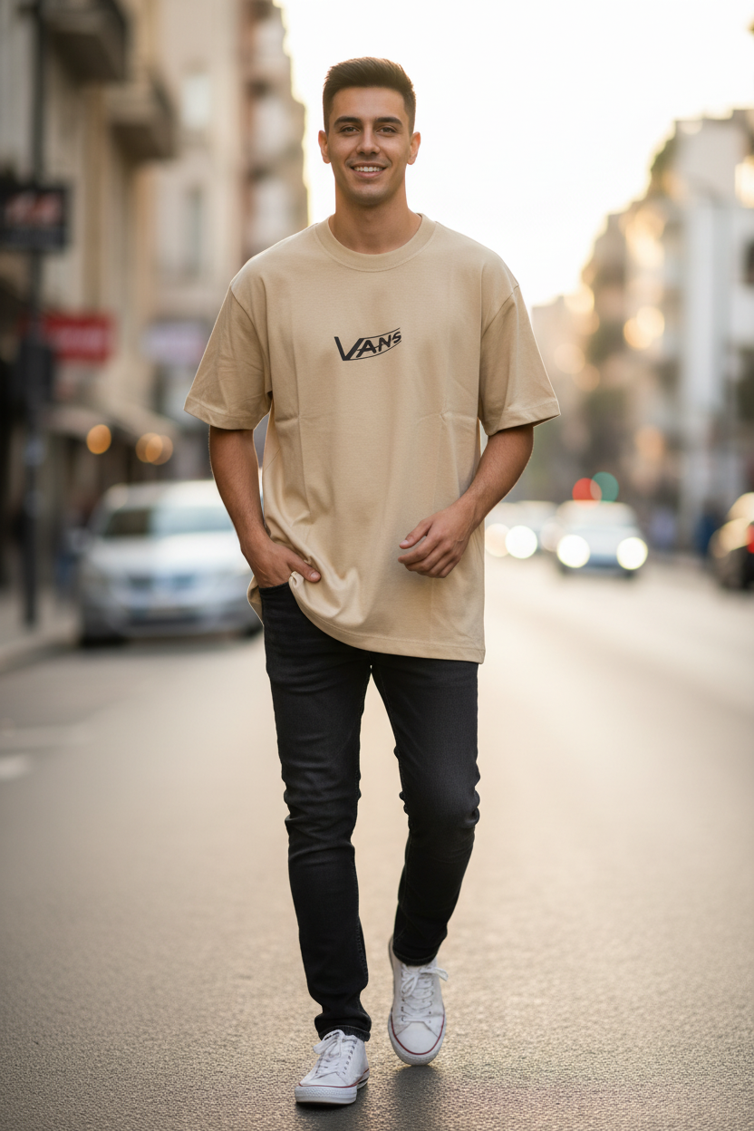 Remera Oversized VNS Worldwide