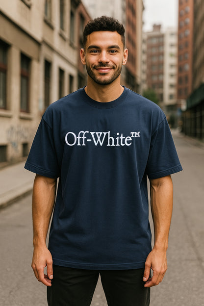 Remera Oversized OW Relieve Luxury Code