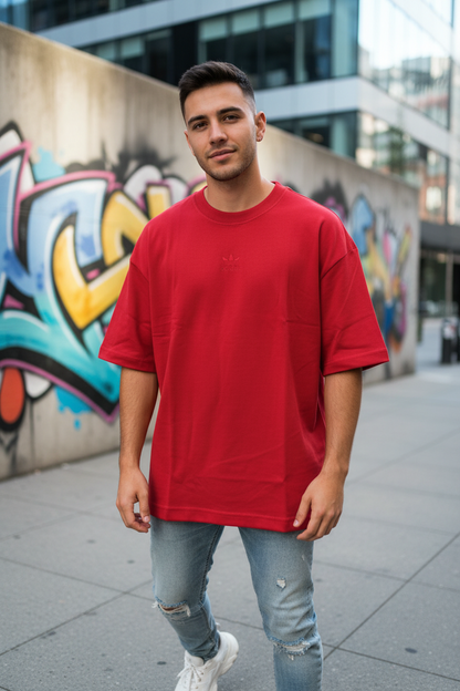 Remera Oversized ADI Bordada Classic