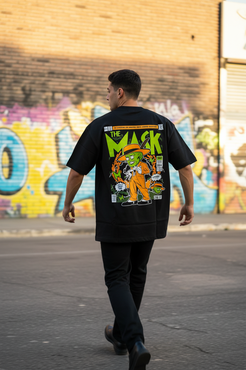 Remera Oversized The Mask
