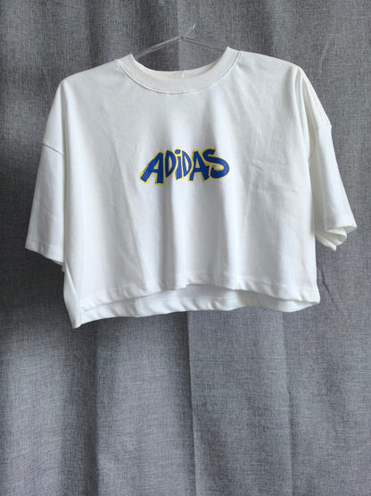 Cropped Oversized AD Game On