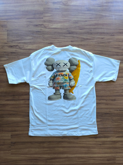 Remera Oversized FNDI Beach Kaws