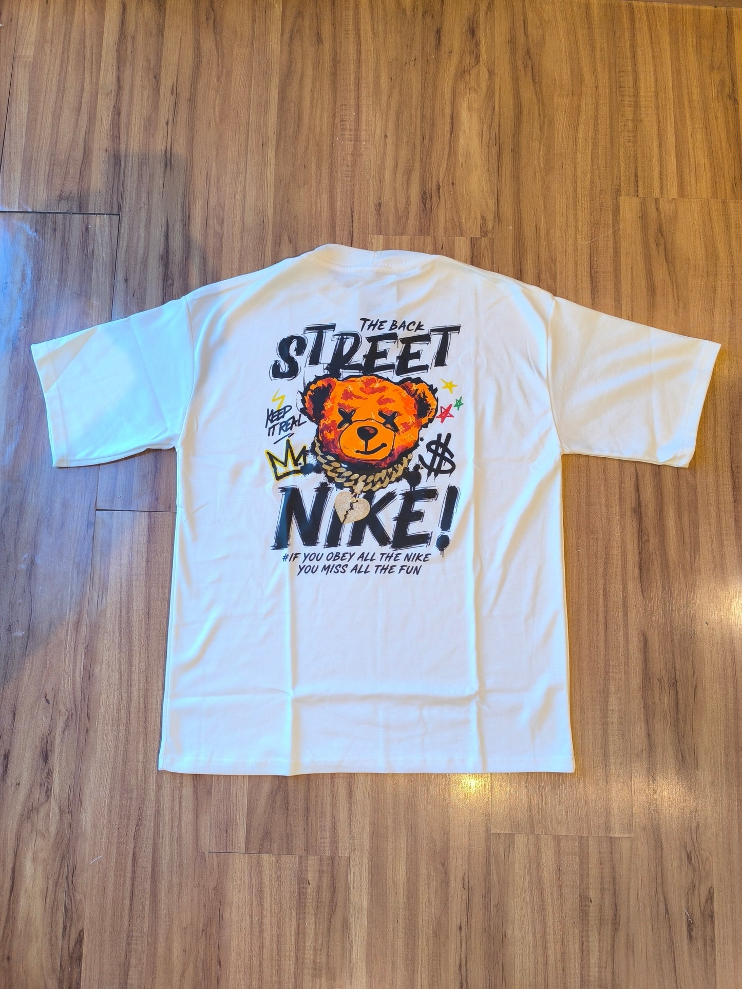 Remera Oversized NK Back Street