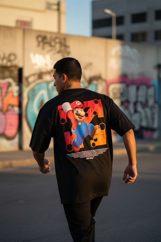 Remera Oversized OW Super Mario