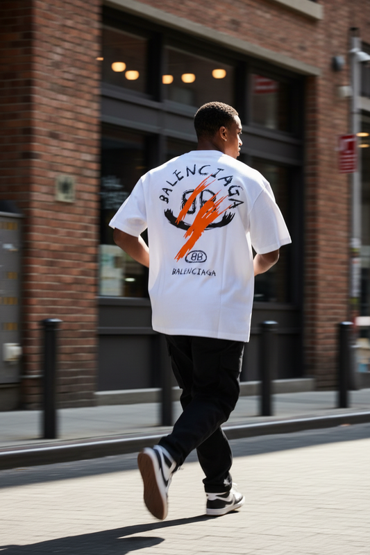 Remera Oversized BLCGA Orange Mark