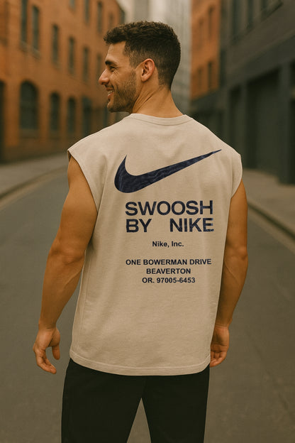 Musculosa Oversized NK Swosh