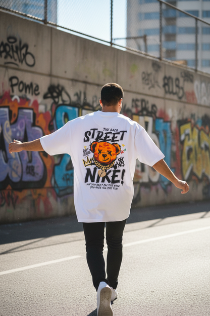 Remera Oversized NK Back Street