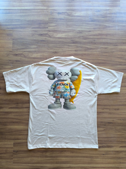 Remera Oversized FNDI Beach Kaws