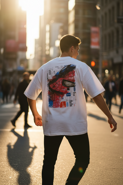 Remera Oversized SPRME Spiderman