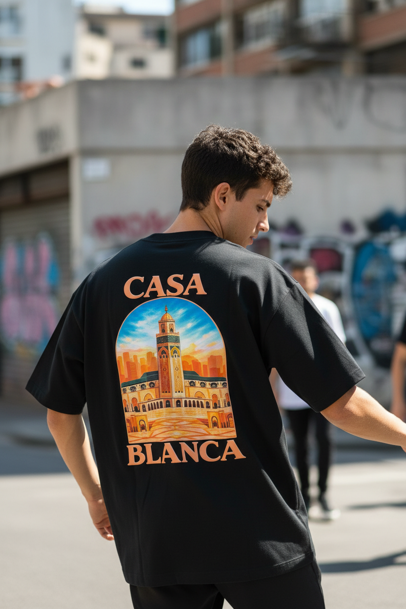 Remera Oversized CSBL Morocco