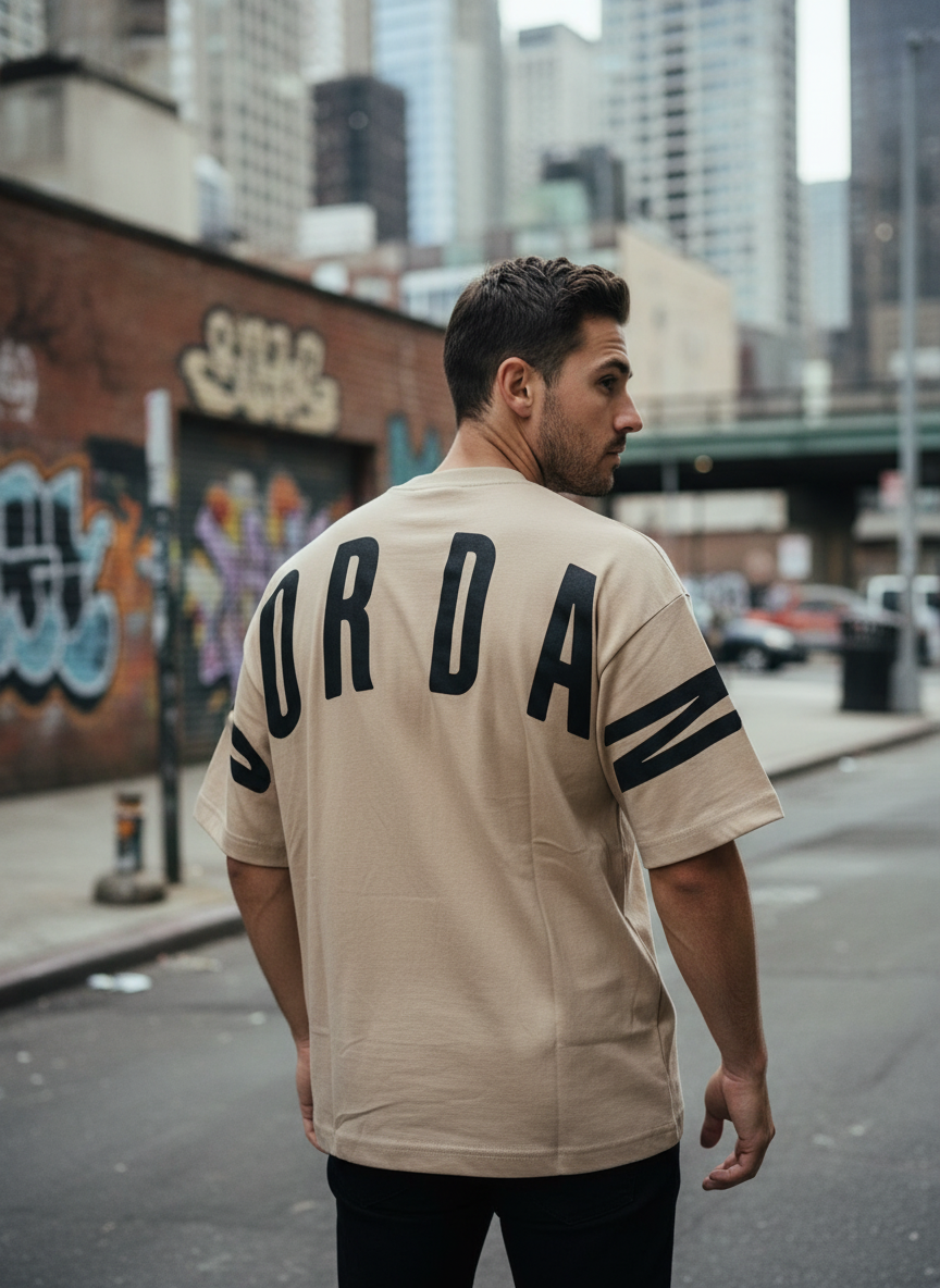 Remera Oversized JDN Air Statement