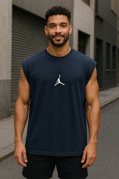 Musculosa Oversized JDN Bordada Apex