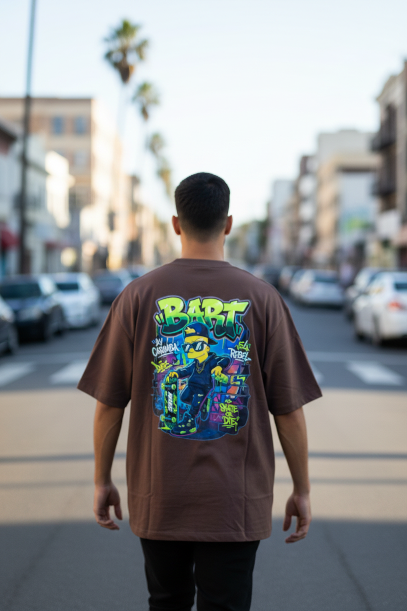 Remera Oversized NK Bart Rebel