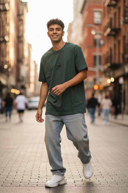 Remera Oversized Bordada NK Outlaw