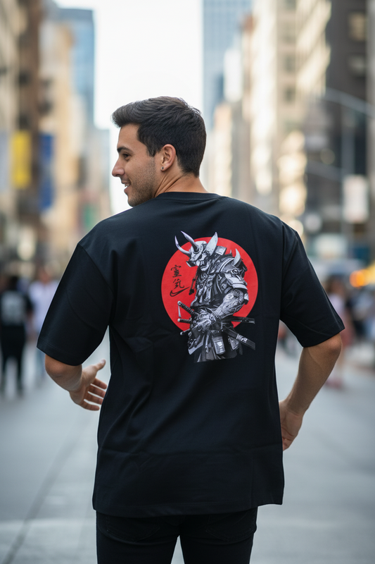 Remera Oversized NK Samurai