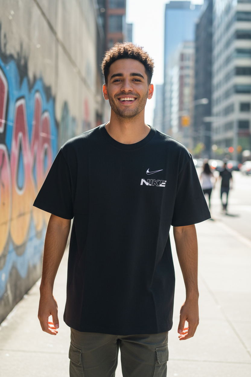 Remera Oversized NK Do Nothing