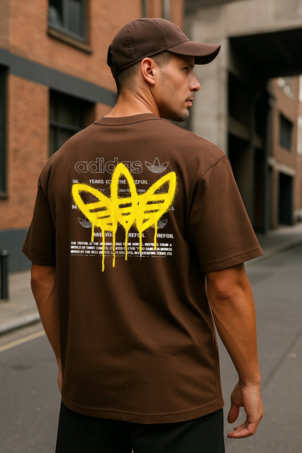 Remera Oversized ADI Golden Graff