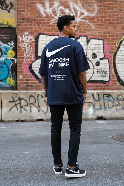 Remera Oversized NK Swossh Vibes