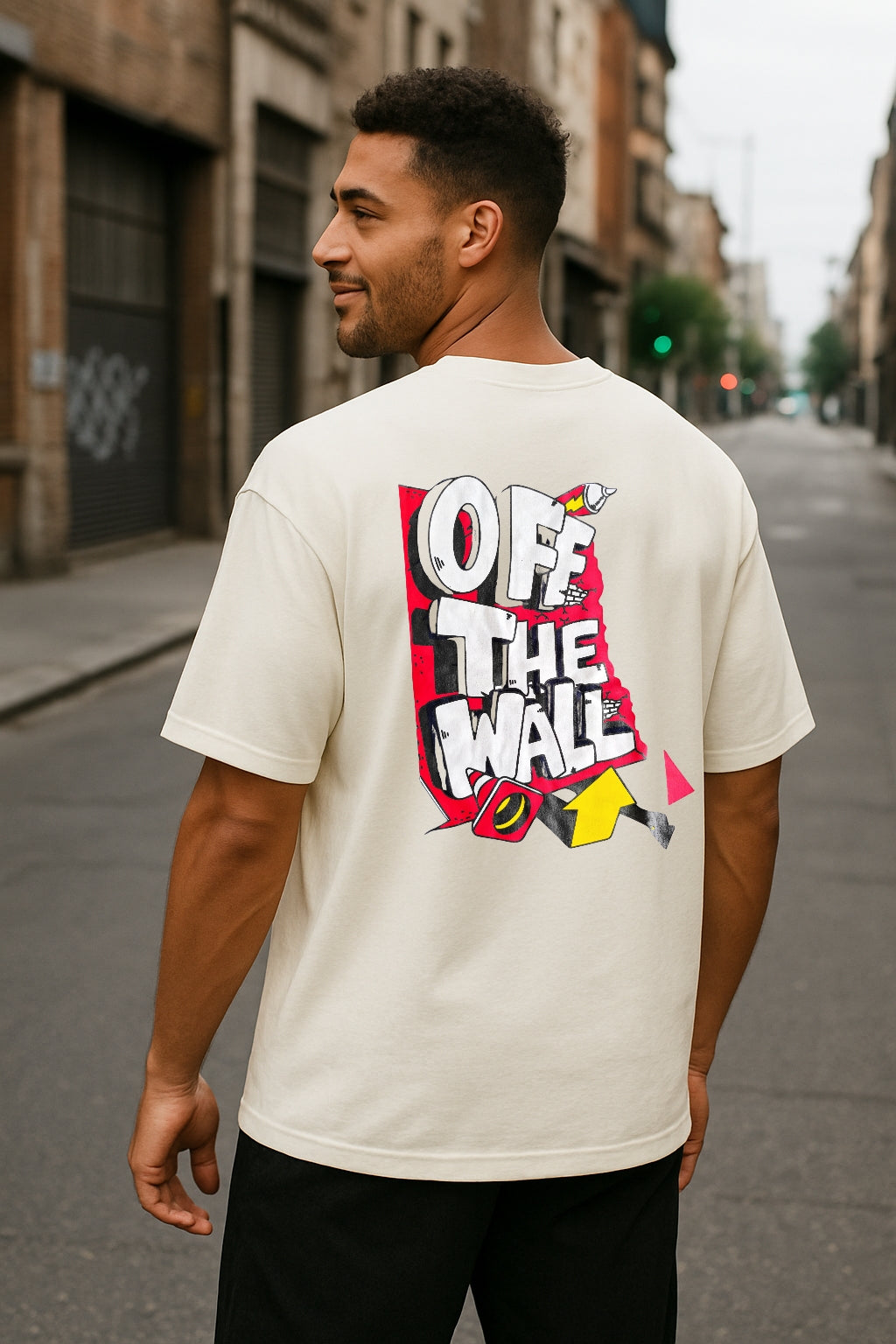 Remera Oversized VNS Brick Wall