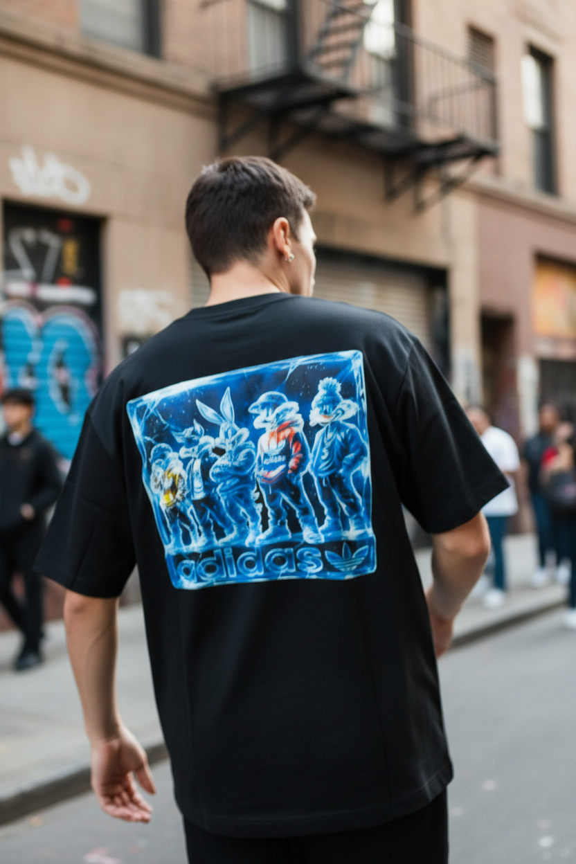 Remera Oversized ADI Iced Toons