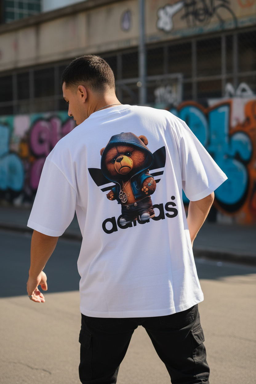 Remera Oversized ADI Street Bear