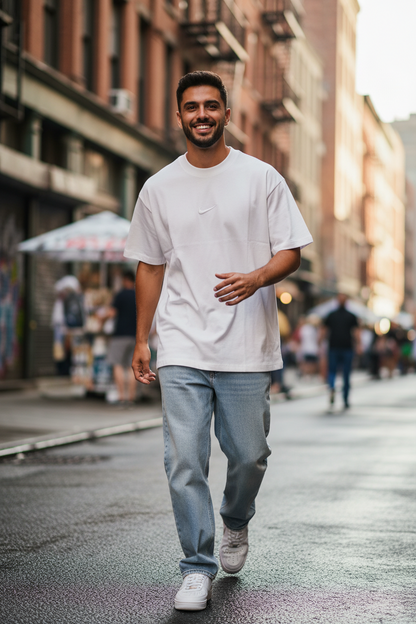 Remera Oversized Bordada NK District