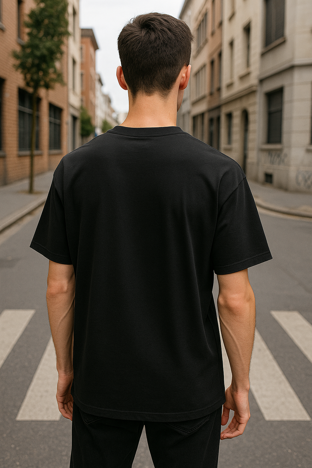 Remera Oversized ADI Minimal Drop