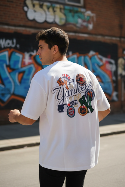 Remera Oversized NY Yankees