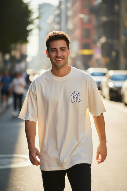 Remera Oversized NY Yankees