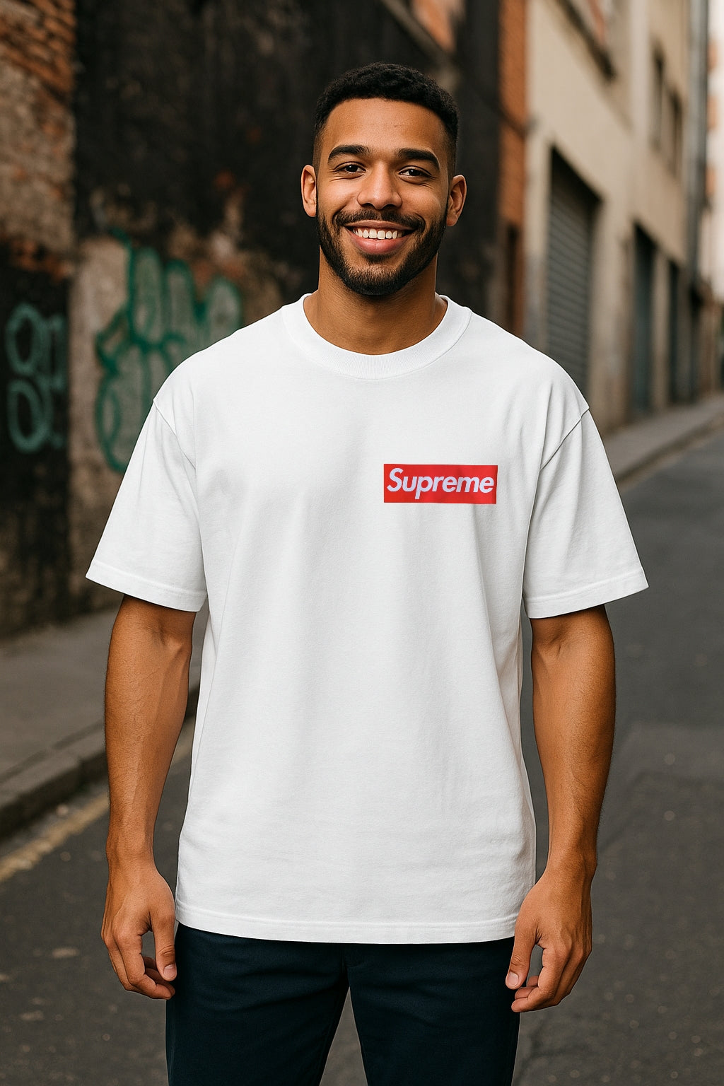 Remera Oversized SUPRM Street Noise