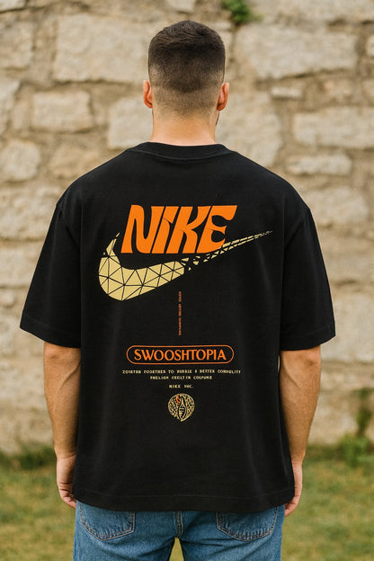 Remera Oversized NK Swooshtopia