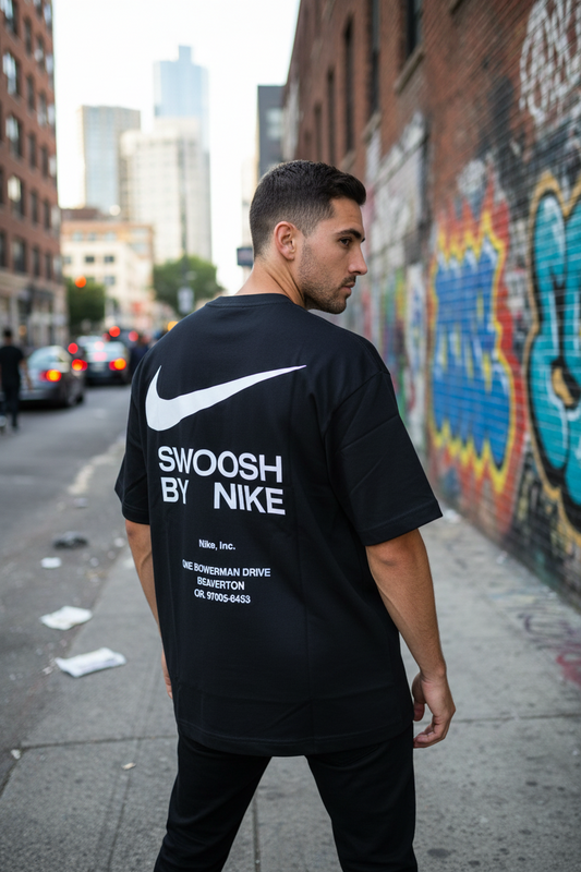 Remera Oversized NK Swossh Vibes