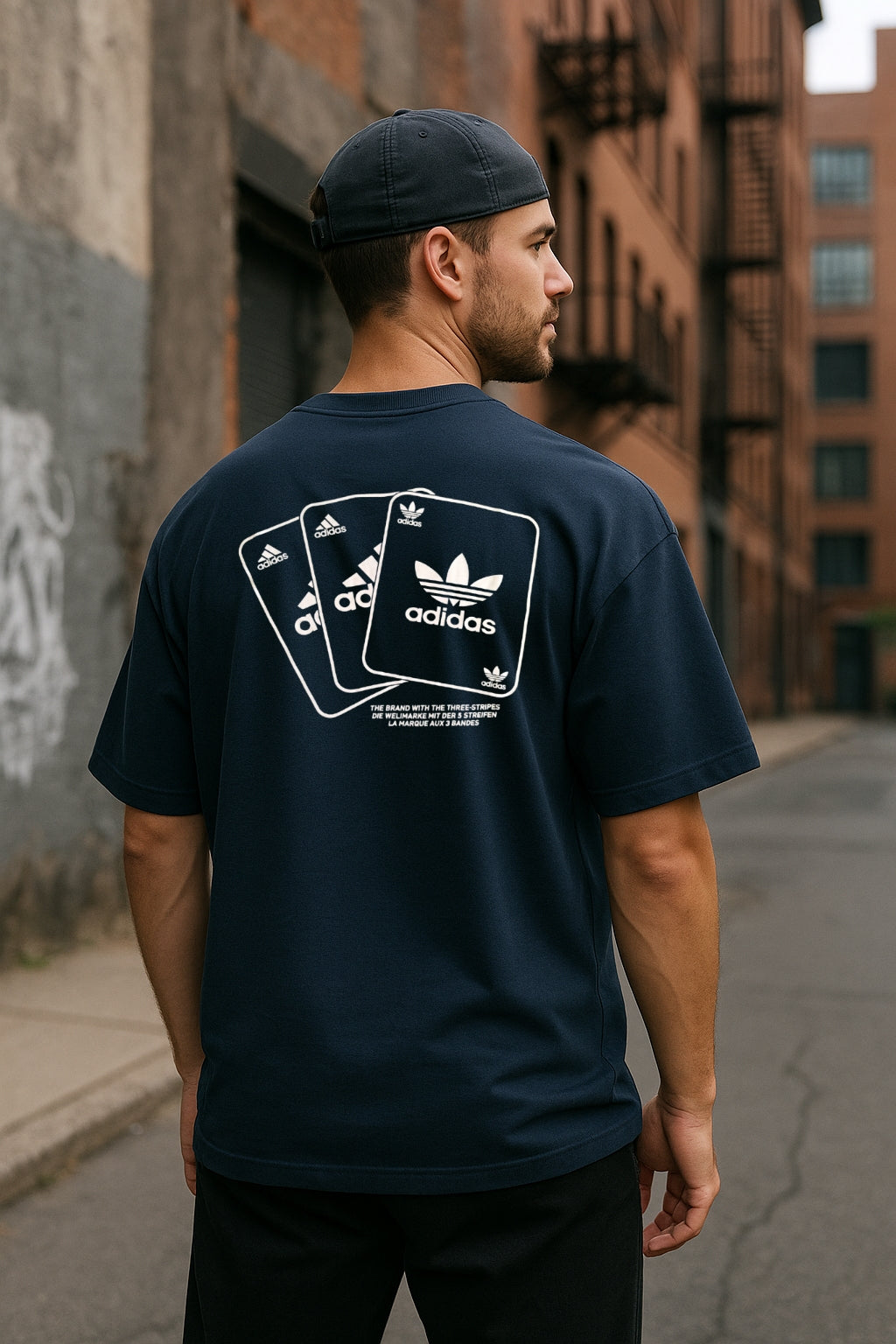 Remera Oversized ADI Royal Deck