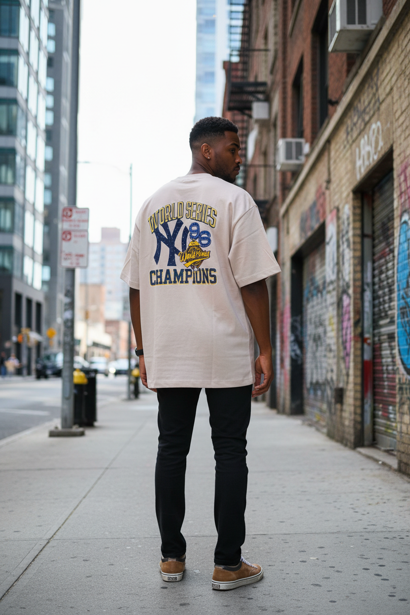 Remera Oversized NY World Series