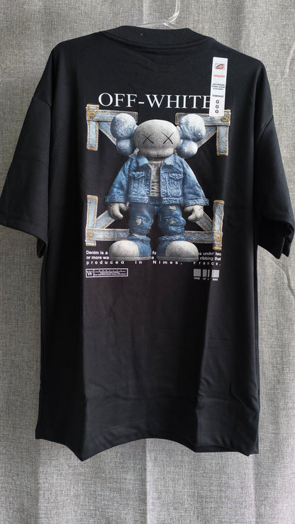 Remera Oversized OFWHT Jean's Bear
