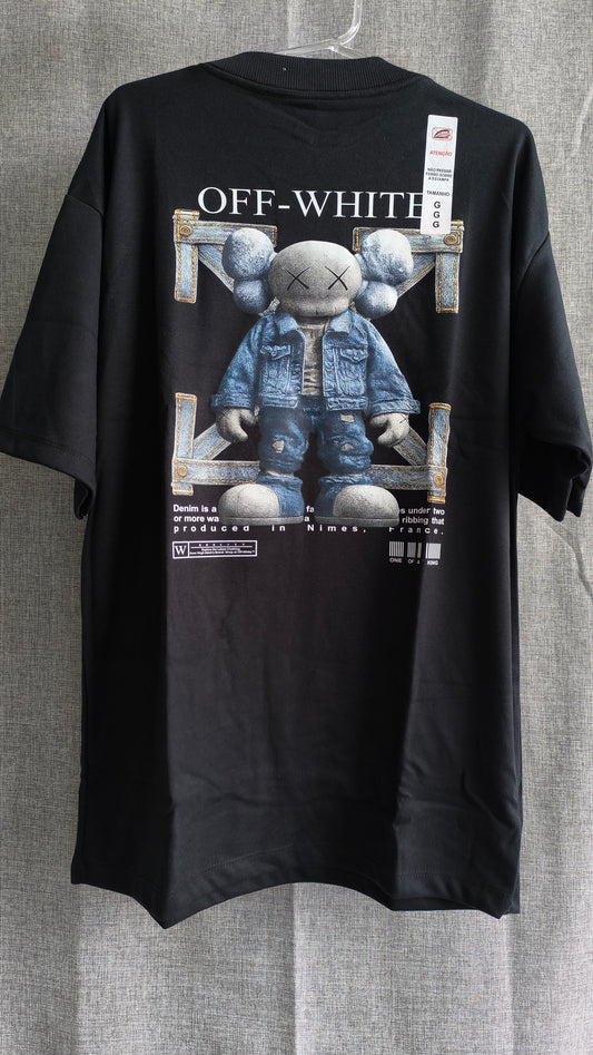 Remera Oversized OFWHT Jean's Bear