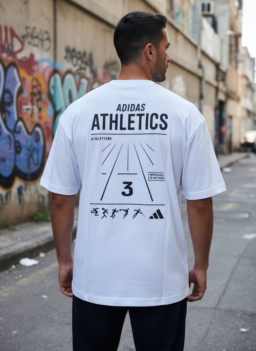 Remera Oversized ADI Athletics