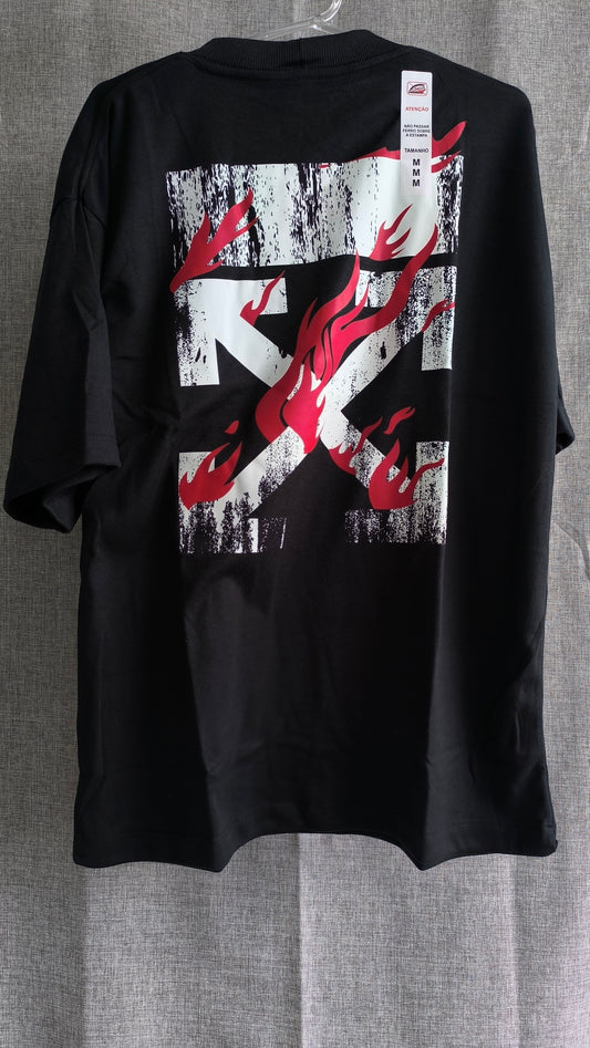 Remera Oversized OFWH Flames
