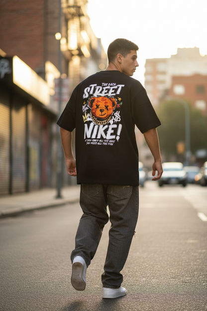 Remera Oversized NK Back Street