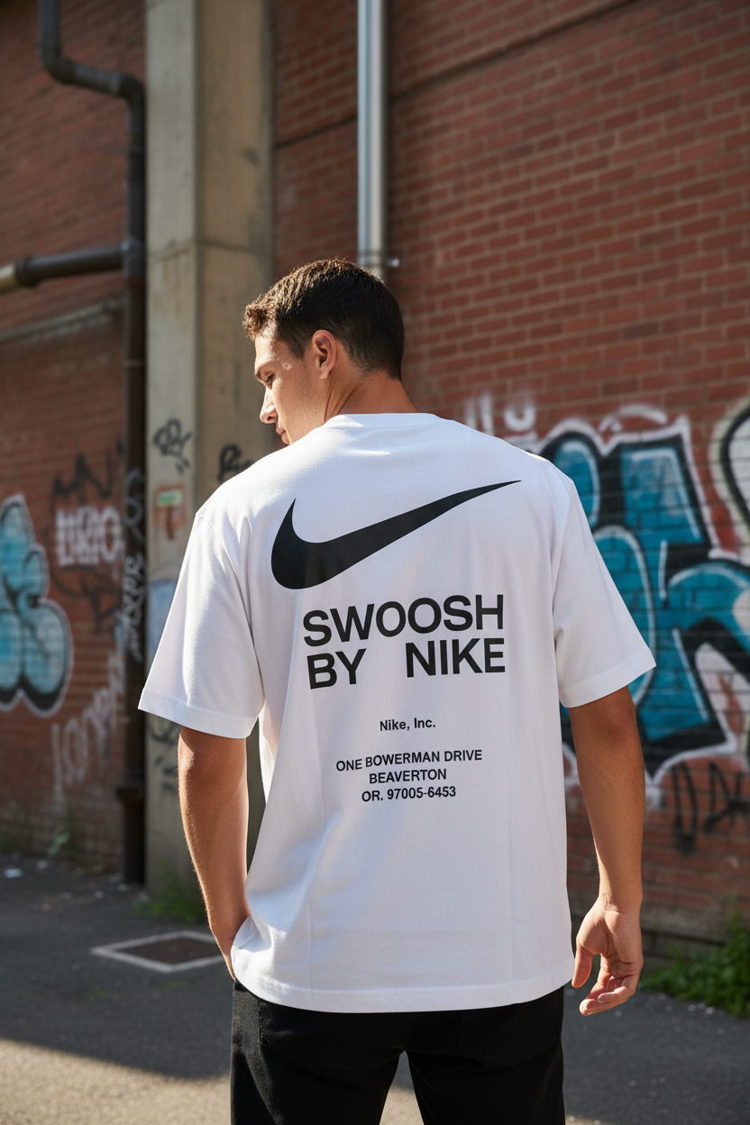 Remera Oversized NK Swossh Vibes