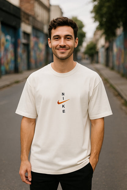 Remera Oversized NK Bordada Urban Line