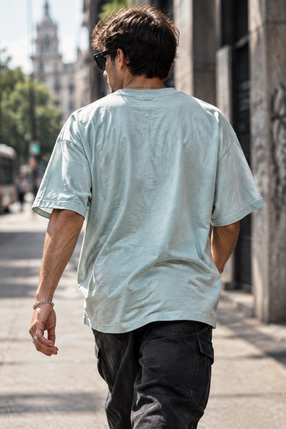Remera Oversized Bordada ADI