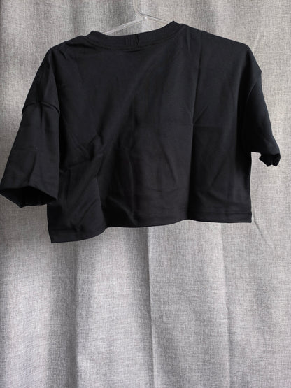 Cropped Oversized AD Game On