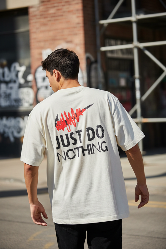 Remera Oversized NK Do Nothing